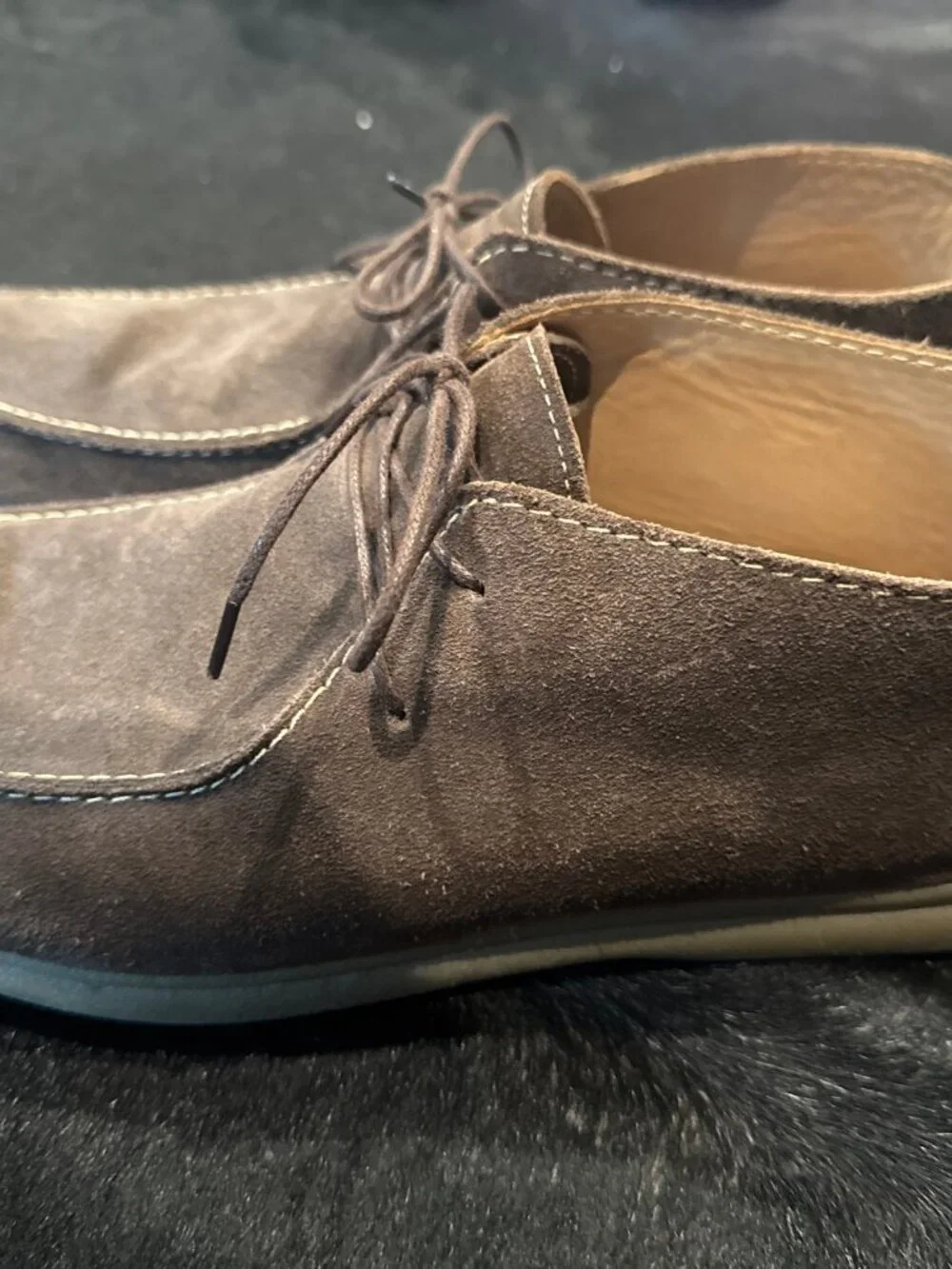 Johnnie-O Malibu Chukka Taupe Men's Shoes JMFW1300. Choose Size 12